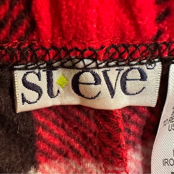 Plaid Fleece Pajama Pants - Picture 2 of 3